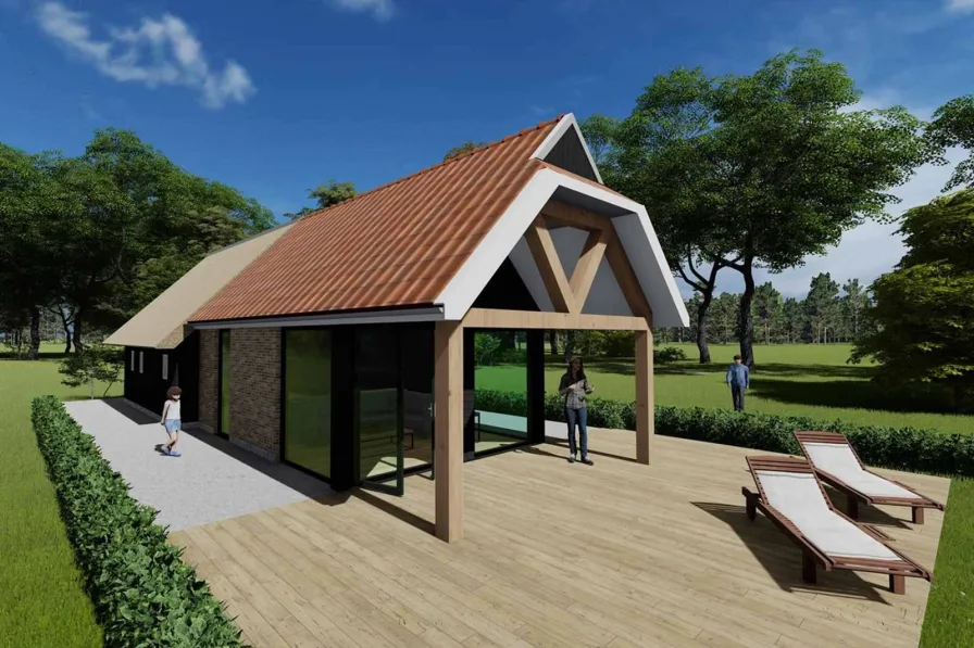 Ferienhaus Holland kaufen000 - Haus kaufen in Wijster - Ferienhaus holland kaufen auf Camping Otterberg (2031)