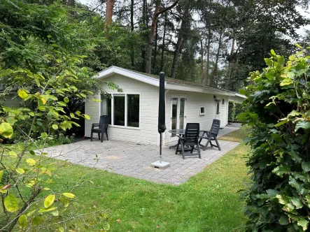 Ferienhaus Holland kaufen 016 - Haus kaufen in Otterlo - Chalet Unique Nouveau am Zanding, großes Grundstück, viel Grün, Privatsphäre (2668)