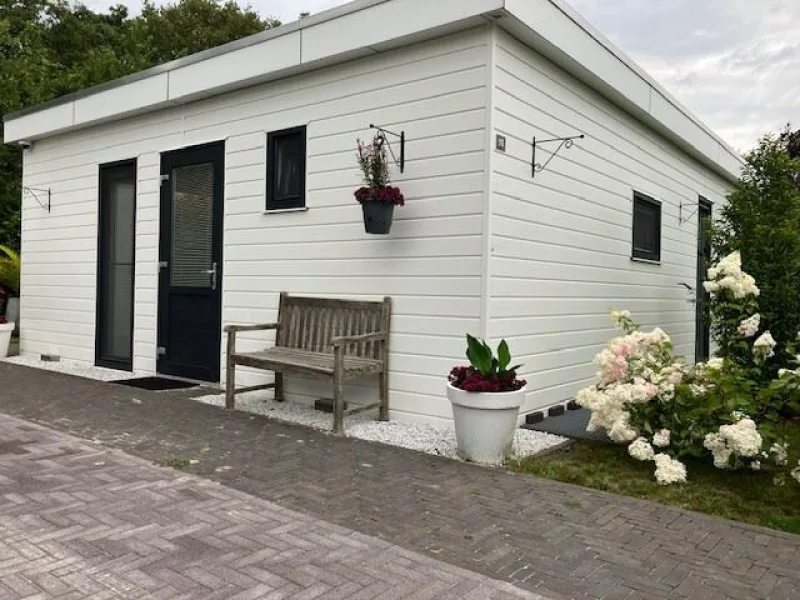 Ferienhaus Holland kaufen 007 - Haus kaufen in Asten-Heusden - Chalet 4 personen mit Wintergarten- direkt neben Angelsee (2764)