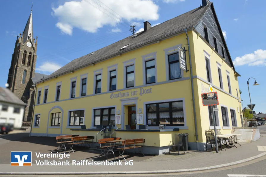 Vorderansicht - Gastgewerbe/Hotel kaufen in Morbach-Gonzerath-Gonzerath - ### R E D U Z I E R T ### Sonnenstube des Hunsrücks