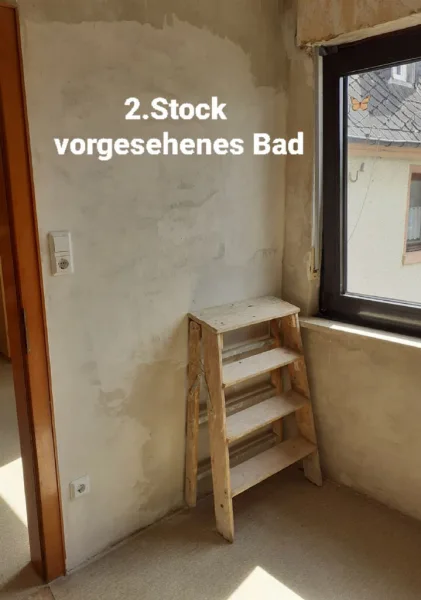 vorgesehenes Bad