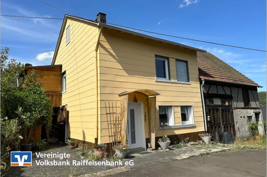 Bild1 - Haus kaufen in Idar-Oberstein-Tiefenstein - Kleines Haus mit Scheune für die kreativen unter uns.