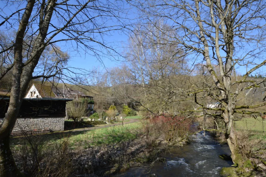 Blick von Brücke