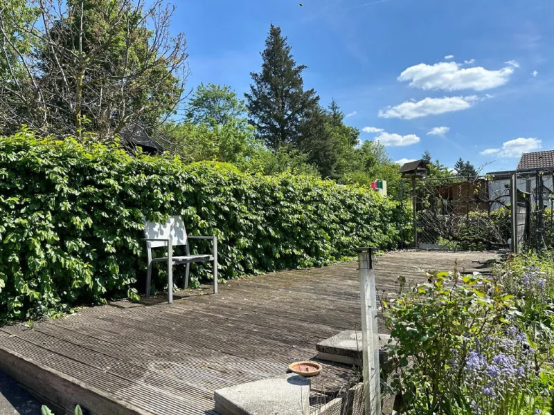 Terrasse der Hauptwohnung