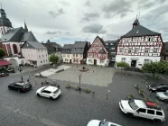 Blick auf den Marktplatz