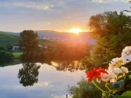 Sonnenaufgang über Bernakstel-Kues