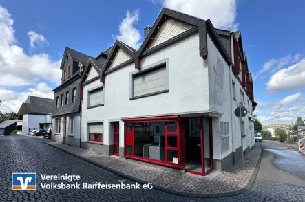 Aussenansicht - Haus kaufen in Kastellaun - Wohn- und Geschäftshaus mit Ausbaupotenzial in zentraler Lage!