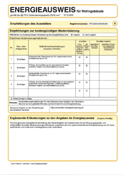 Energieausweis