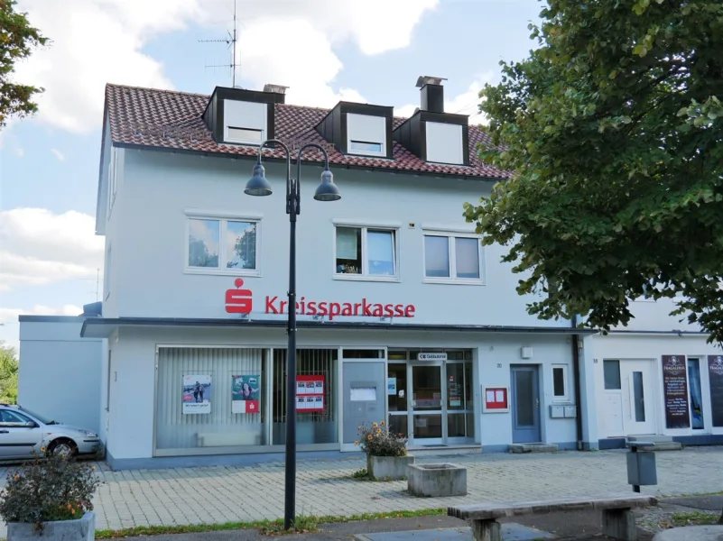 Ansicht - Haus kaufen in Schwäbisch Gmünd - Wohn- und Geschäftshaus in gut frequentierter Geschäftslage!