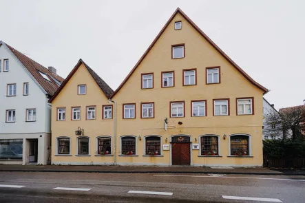 Außenansicht - Haus kaufen in Schwäbisch Gmünd - Denkmalschutz im Herzen von Gmünd!