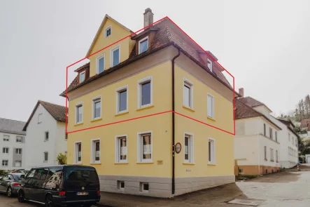 Ansicht - Wohnung kaufen in Schwäbisch Gmünd - Nimm Zwei - Kapitalanleger und Pendler aufgepasst!