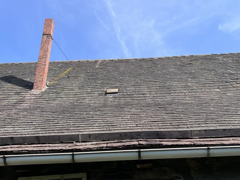 Dach aus Stein