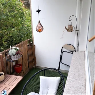 Balkon - Wohnung kaufen in Buxtehude - Kapitalanlage: Attraktive 2-Zimmer-ETW am Rande derBuxtehuder Altstadt