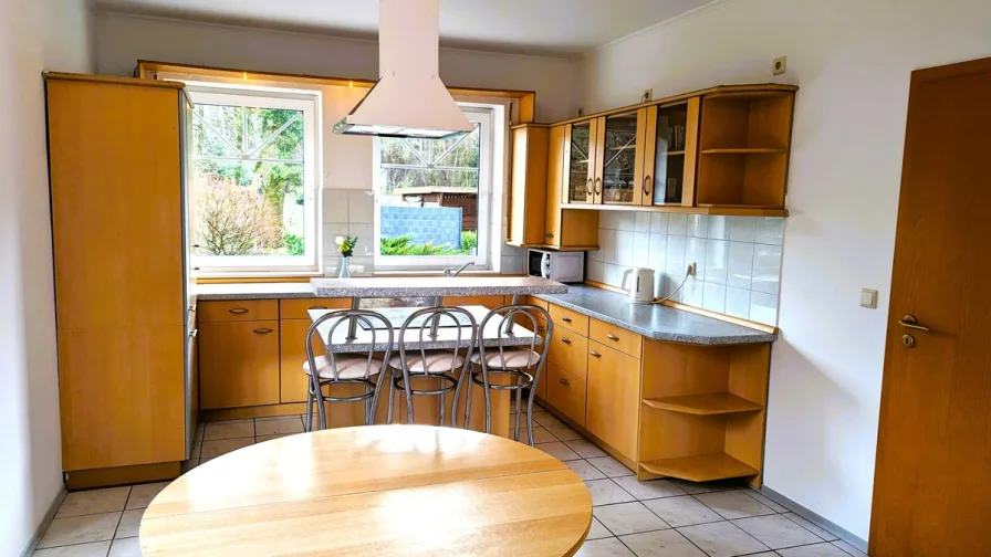Wohnküche mit Zugang zum Wohnzimmer - Haus kaufen in Dörpen - Wippingen - Einfamilienhaus in ruhiger Lage