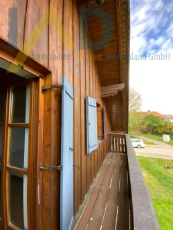 Balkon - Haus kaufen in Dingolfing - RUHIGE SIEDLUNGSLAGE - NÄHE DINGOLFING