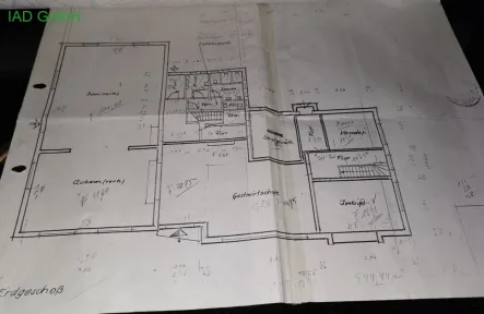 Grundriss EG - Gastgewerbe/Hotel kaufen in Ostfriesland - Neue Konzepte werden hier umgesetzt ..Konzessionen vorhanden, Ausstattung inklusive