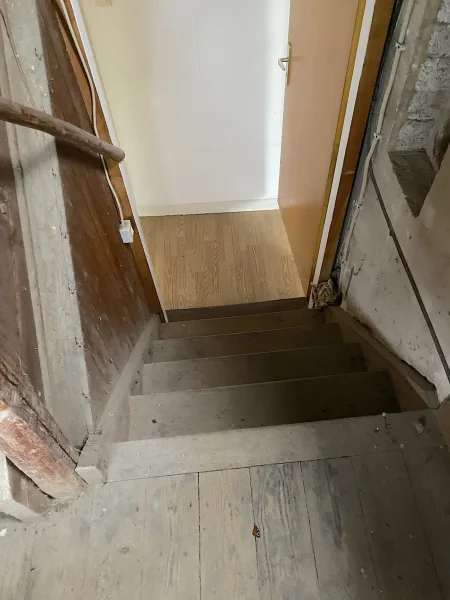 Treppe zum Dachboden