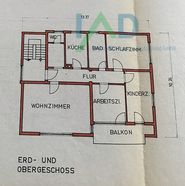 Grundriss EG und OG