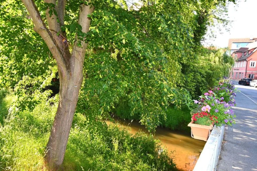 Außenbereich im Sommer