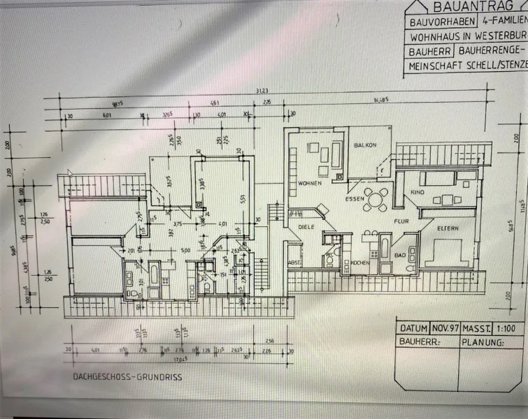 Grundriss Dachgeschoss