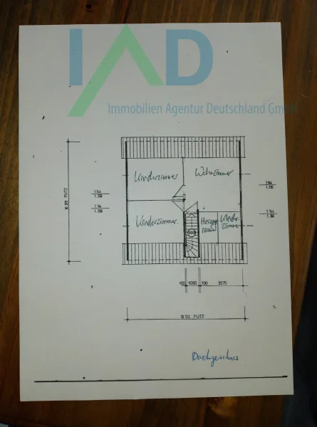 Grundriß DG