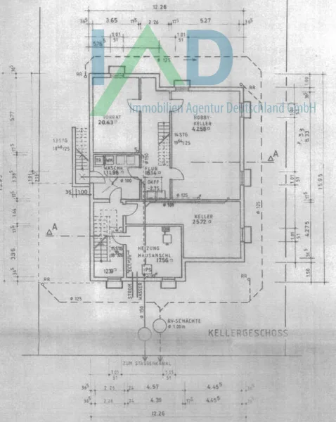 Grundriss Keller