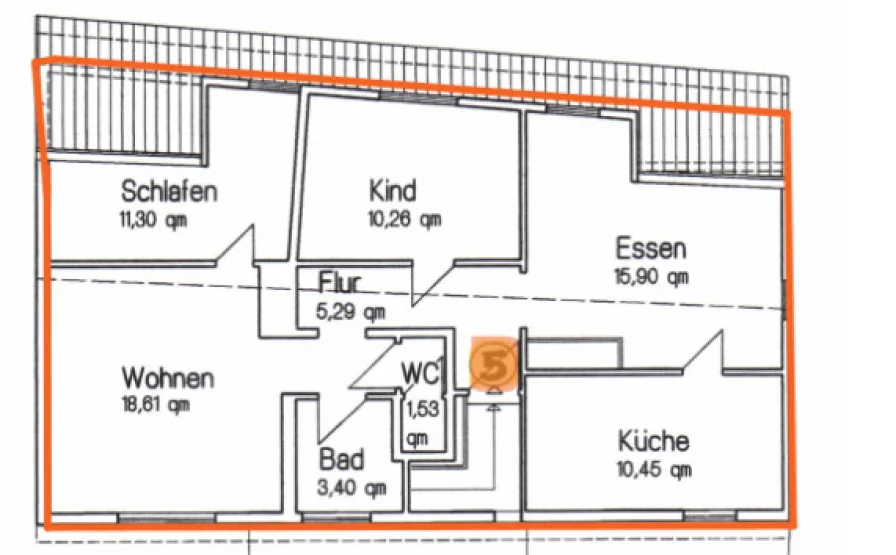 Grundriss-Dachgeschoss