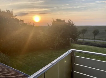 Fernblick - Wohnung kaufen in Friedrichskoog - Ferienwohnung am Deich mit Nordseeblick