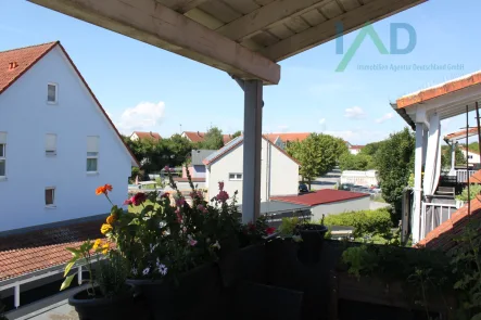 Aussicht vom Balkon - Wohnung kaufen in Geldersheim - Moderne Wohnung sucht neue Bewohner