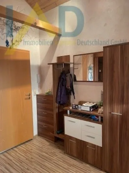 Garderobe im DG