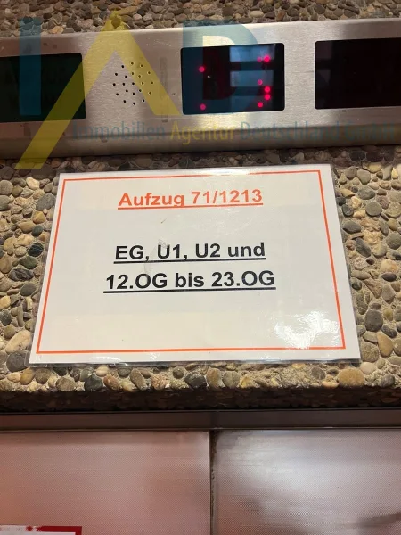 Aufzug Info