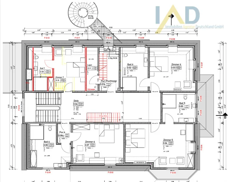 Grundriss Dachgeschoss