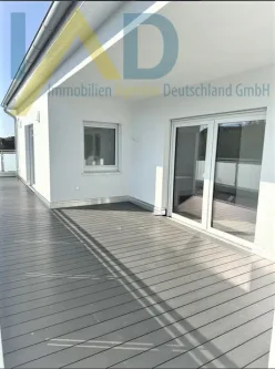 Dachterrasse - Wohnung kaufen in Scheeßel - Attraktive Penthouse-Wohnung  in zentralerLage von Scheeßel/Rotenburg(Wümme)-Erstbezug