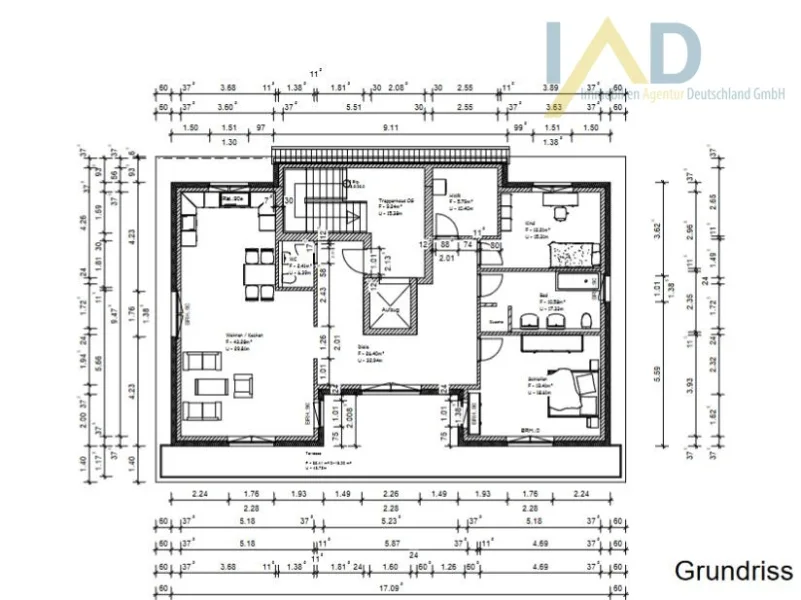 Grundriss Penthouse