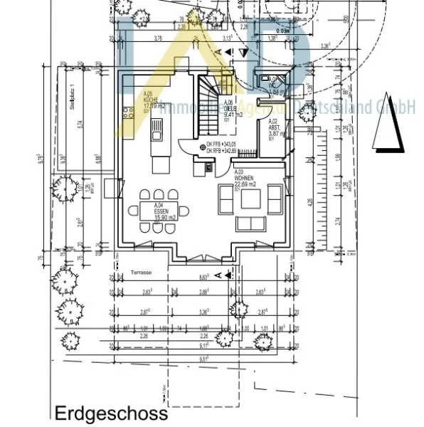 Grundriss Erdgeschoss