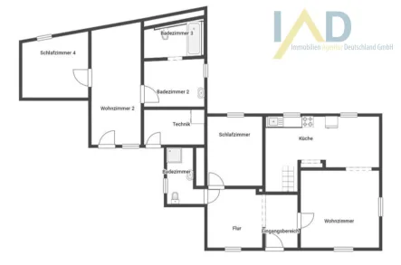  - Haus kaufen in Neufahrn in Niederbayern - Bungalowhaus mit eigenem Garten und Wohlfühlcharakter in Neufahrn.