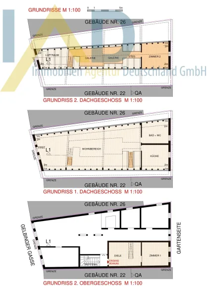 DG Wohnung Grundrisse