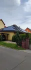 Straßen mit Carport PV Anlage