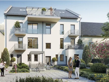 Ansicht - Wohnung kaufen in Erding - Preishammer: Luxus - Penthouse auf zwei Etagen in Erding