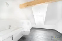 Badezimmer Dachgeschoss Beispiel