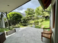 einladende Terrasse...