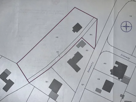 Lageplan - Haus kaufen in Bienenbüttel / Steddorf - RESERVIERT - Einfamilienhaus auf großem Grundstück am Waldrand in Steddorf - Provisionsfrei