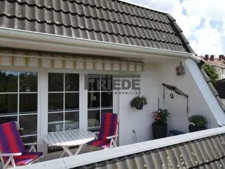 Balkon  - Wohnung kaufen in Lüneburg - Exquisite 3 Zimmerwohnung direkt am Kreidebergsee/ Innenstadt!