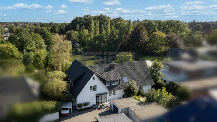 Drohnenaufnahme - Haus kaufen in Lüneburg - Kapitalanlage trifft Exklusivität! *Kaufpreis reduziert*