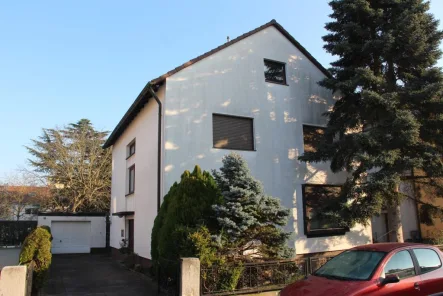 Vorderansicht - Zinshaus/Renditeobjekt kaufen in Karlsruhe Nordweststadt - Kapitalanlage: 3-Familienwohnhaus in gesuchter Lage der Nordweststadt