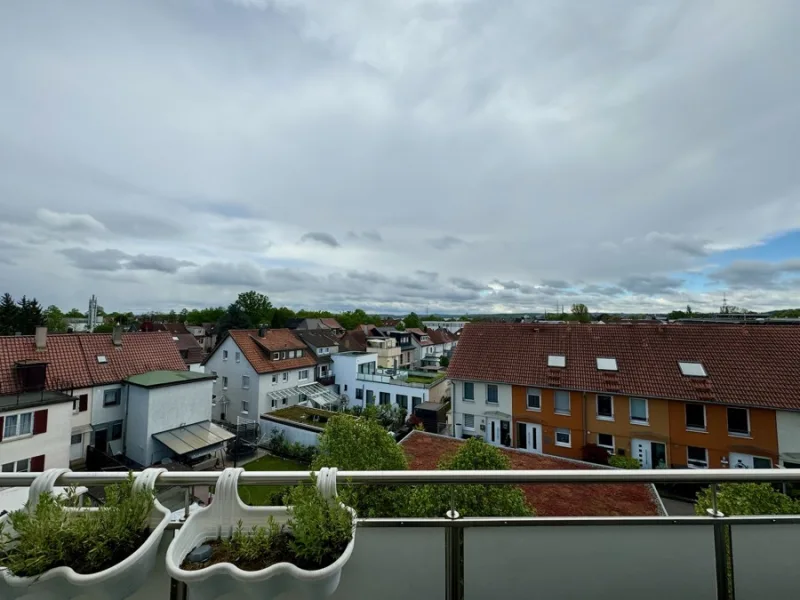 Ausblick Balkon