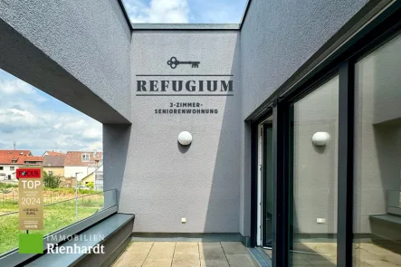 Ansicht - Wohnung kaufen in Erligheim - REFUGIUM - 3-Zimmer-Seniorenwohnung