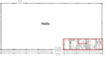 Grundriss Halle