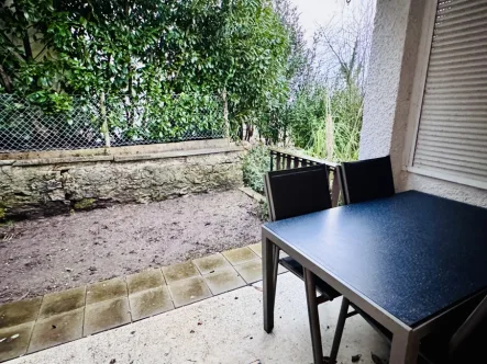 Terrasse mit Garten - Wohnung mieten in Wehr - Charmante Einliegerwohnung mit Terrasse und Gartenblick – Ihr neues Zuhause in Wehr!