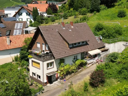 Hauptbild - Haus kaufen in Oberkirch - Zweifamilienhaus mit Blick bis zum Straßburger-Müster!